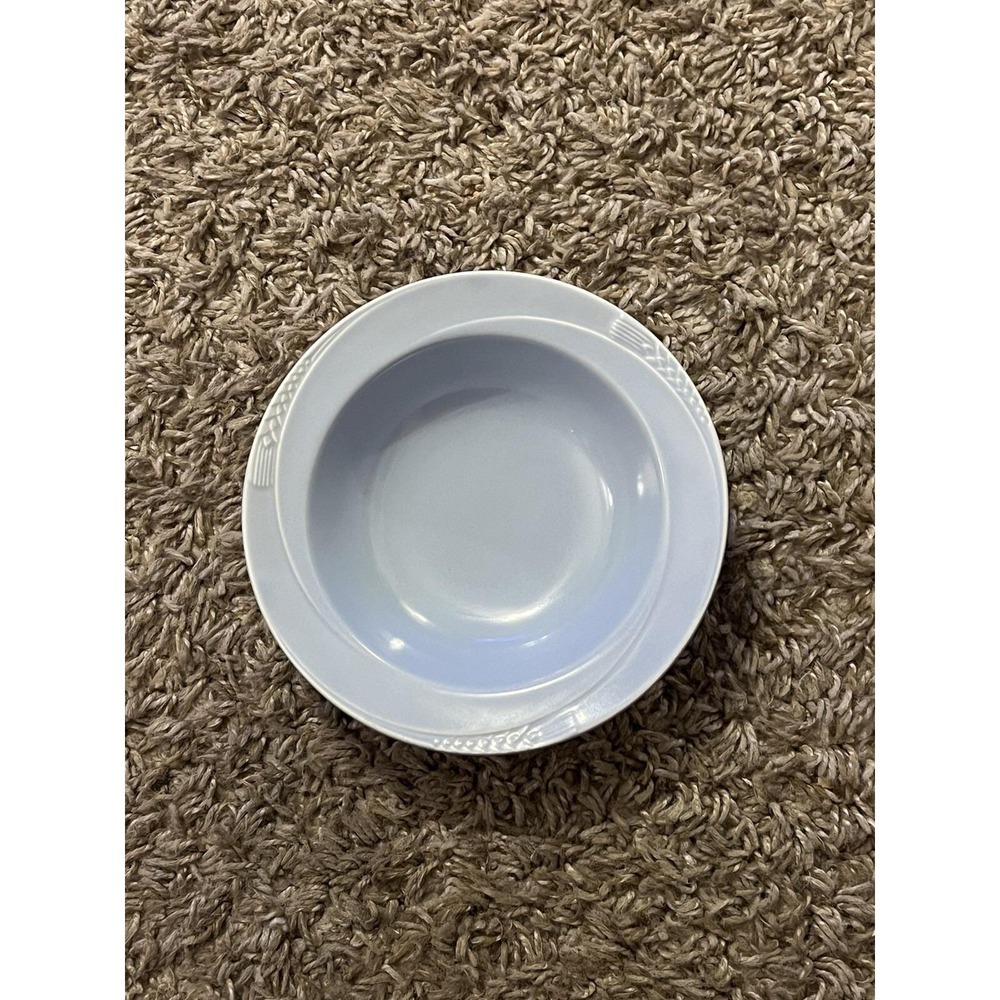 HOMER LAUGHLIN Serenade‎ Pastel Blue Bowl 6" Mid-Century Vintage